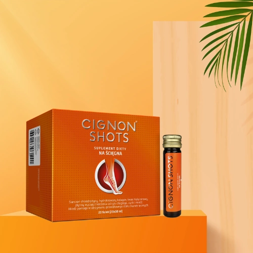 ᐅ CIGNON SHOTS suplement diety na ścięgna | Oficjalny sklep Valentis