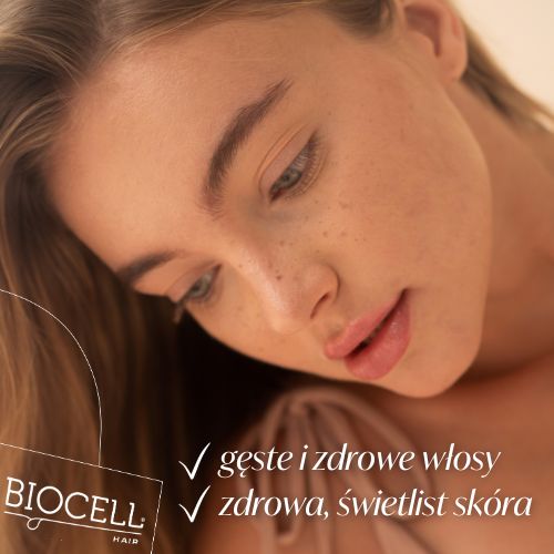 Biocell Hair - kapsułki dla zdrowych włosów i skóry - 30 kapsułek ...